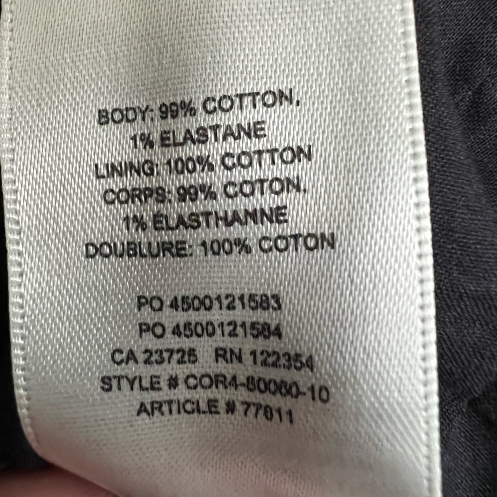 Aritzia Wilfred Isabelle corduroy mini dress - Picture 8 of 8